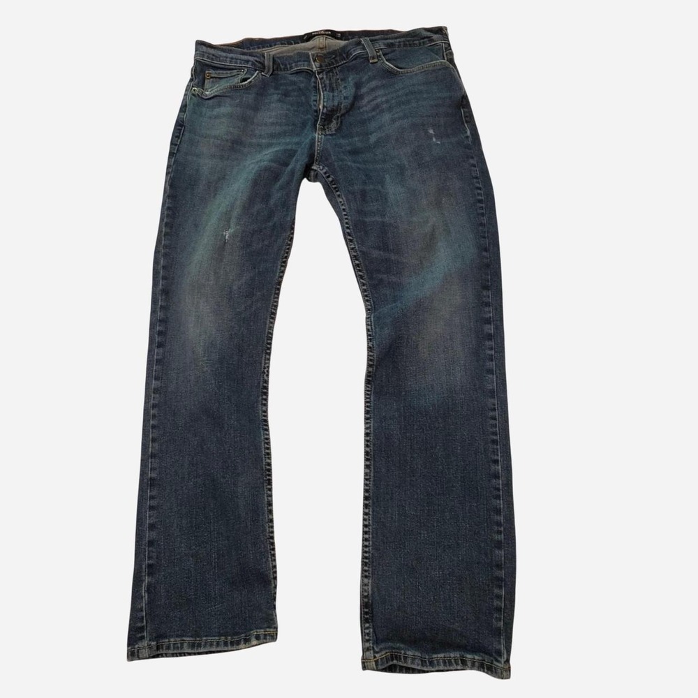 Hollister Co. Men's Blue Denim Jeans Stunning and highly sought-after Y2K